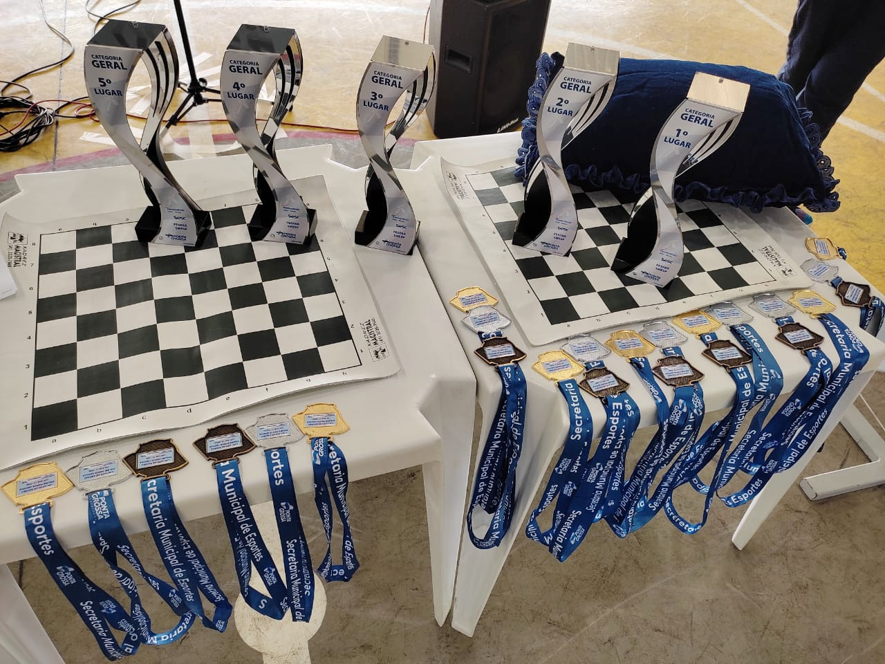 360 atletas de 14 cidades participaram do Circuito de Xadrez em