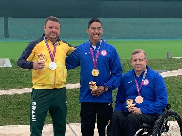 Medalhista de Lima 2019, Carlos Garletti conquista 4 ouros em sua estreia  no Meeting Paralímpico de tiro esportivo - CPB